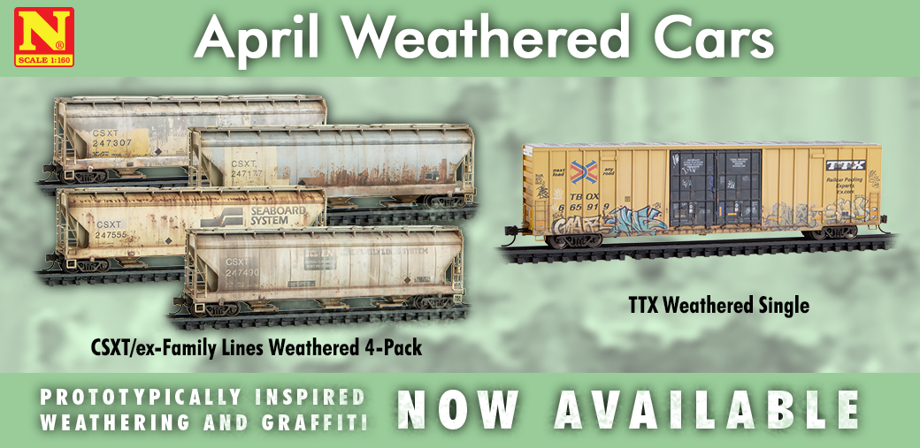 #1 April Weathered Available Now