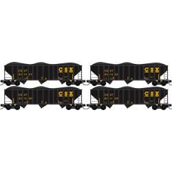 N Scale CSX 4-Pack CSX Pack