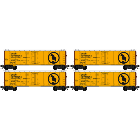 N Scale WFE / Great Northern 4-Pack
