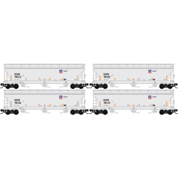 N Scale  Union Pacific ex-SSW 4-Pack