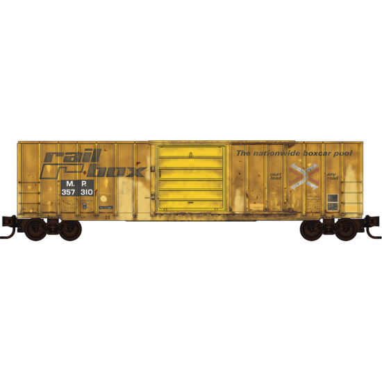 N Railbox #11 MP Weathered