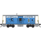 N Chessie “Safety Program” Caboose 3-Pack #1