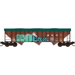 BNSF with Tarp Weathered 3-pack MSRP $104.95 (PAY 25% DEPOSIT NOW)  - Rel. 09/24