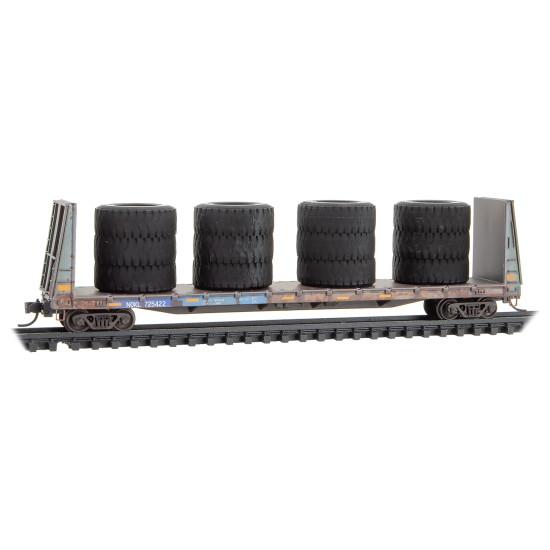 NOKL weathered 3-pk with tire load  - JEWEL - Rel. 6/24