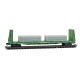N Burlington Northern with Metal Load 3-Pack