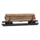 N Logging Car 4-Pack, Runner Pack #232