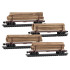 N Logging Car 4-Pack, Runner Pack #232