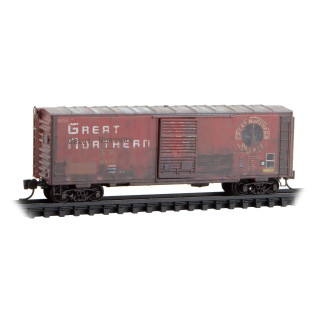 Micro Trains | N Scale - Great Northern Weathered 2-Pack