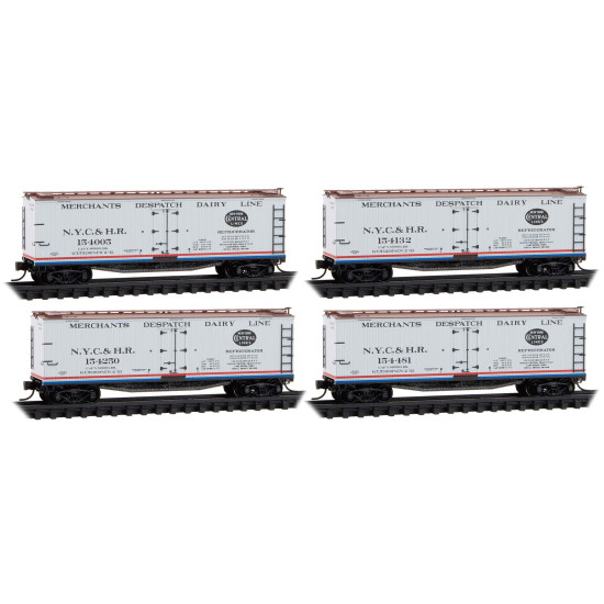 N New York Central & Hudson River 4-Car Runner Pack #236