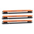 N Strates Shows Flat Car 3-Pack