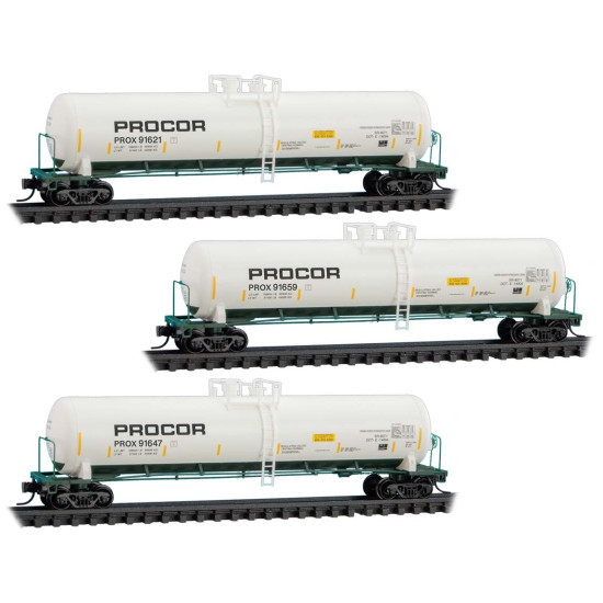 N Procor 3-Car Runner Pack N Procor 3-Car Runner Pack
