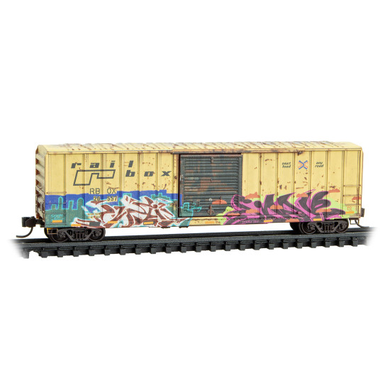 N Railbox Weathered 4-Pack