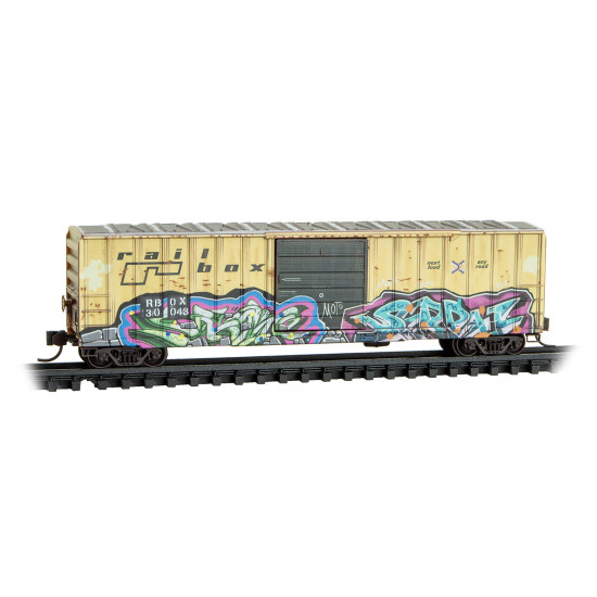 N Railbox Weathered 4-Pack
