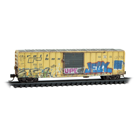 N Railbox Weathered 4-Pack