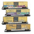 N Railbox Weathered 4-Pack