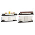 N Atchison Topeka & Santa Fe MOW 4-Pack