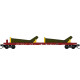 PRE ORDER: N Atchison, Topeka and Santa Fe 2-Pack with Helicopter Load PRE ORDER: N Atchison, Topeka and Santa Fe 2-Pack with Helicopter Load