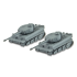 N Damaged German Tank 2-Pack