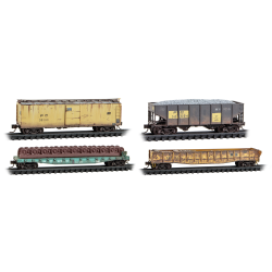 N Penn Central MOW 4-Pack