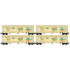 PRE ORDER: N CBRW Grain Train 4-Car Runner Pack #244