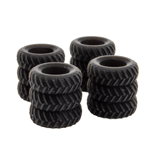 HO Log Construction Vehicle Tire 4-Pack HO Log Construction Vehicle Tire 4-Pack