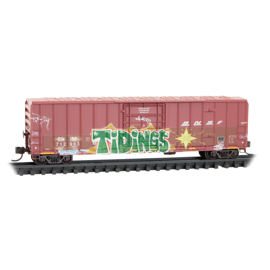 N BNSF Christmas Graffiti 3-Pack N BNSF Christmas Graffiti 3-Pack