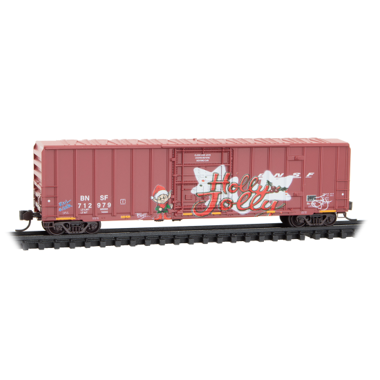N BNSF Christmas Graffiti 3-Pack N BNSF Christmas Graffiti 3-Pack