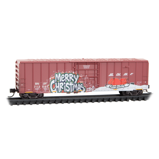 N BNSF Christmas Graffiti 3-Pack N BNSF Christmas Graffiti 3-Pack