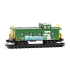 N Burlington Northern Christmas Graffiti Caboose
