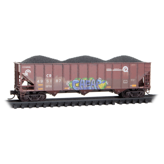 N Conrail Weathered 3-Pack N Conrail Weathered 3-Pack