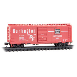 N Chicago, Burlington and Quincy 4-Car Runner Pack #240