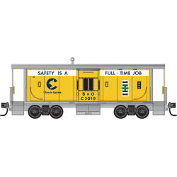 PRE ORDER: N Chessie Caboose 3-Pack #2 PRE ORDER: N Chessie Caboose 3-Pack #2