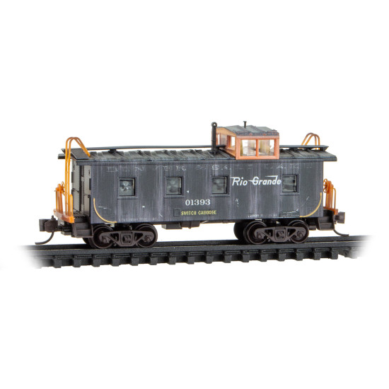 N Denver & Rio Grande Western® Weathered Caboose 3-Pack