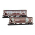 N Conrail ex-Pennsylvania Weathered 2-Pack