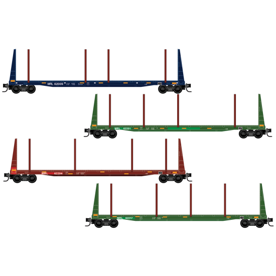 PRE ORDER: N MRL “Easter Egg” Bulkhead 4-Pack PRE ORDER: N MRL “Easter Egg” Bulkhead 4-Pack