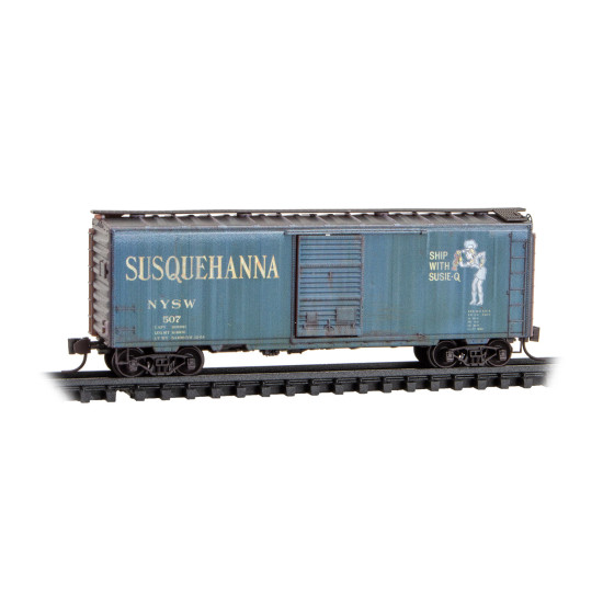 N New York, Susquehanna & Western Weathered 2-Pack
