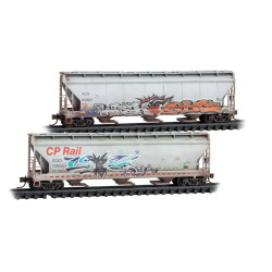 N Canadian Pacific Kansas City Weathered 2-Pack