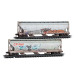 N Canadian Pacific Kansas City Weathered 2-Pack