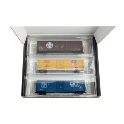 N From the Vault - 60' High Cube Boxcar 3-Car Set