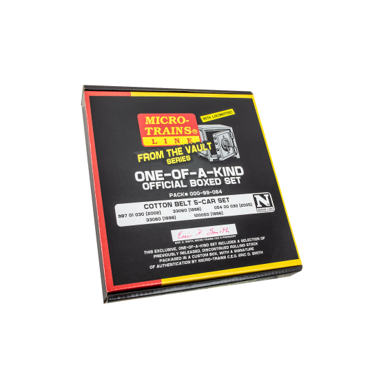 N From the Vault - Cotton Belt® 5-Car Set with Locomotive