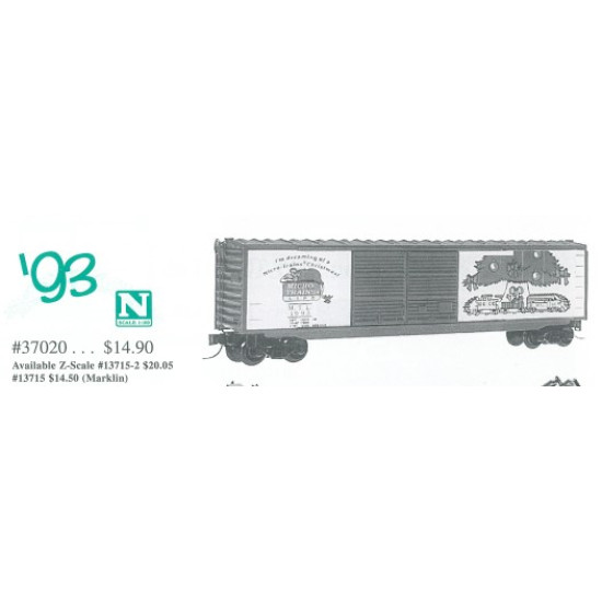 N 1993 MTL Holiday Car (Vault) N 1993 MTL Holiday Car (Vault)