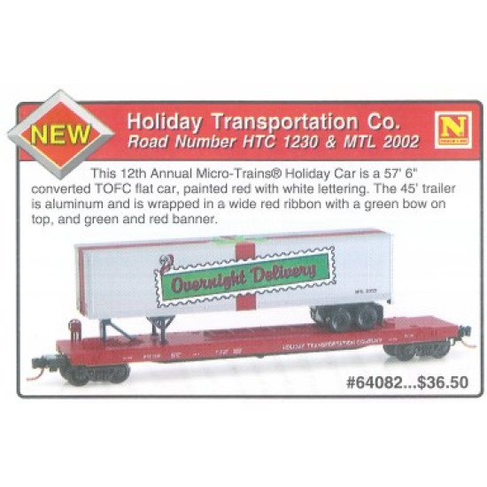 N 2002 Holiday Transportation Co. (Vault) N 2002 Holiday Transportation Co. (Vault)