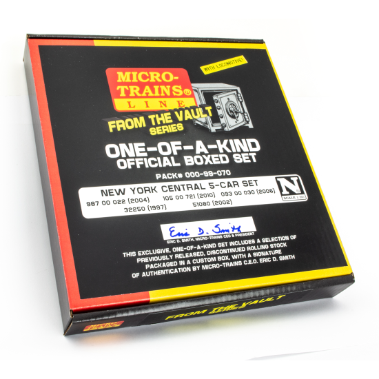 N From the Vault - New York Central 5-Car Set #2 with Locomotive