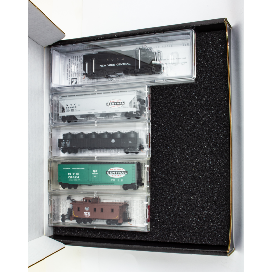 N From the Vault - New York Central 5-Car Set #2 with Locomotive