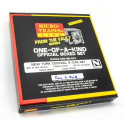 N From the Vault - New York Central 5-Car Set #3 with Locomotive