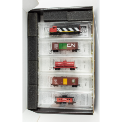 Z From the Vault - Canadian National Set with Locomotive
