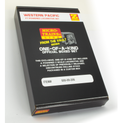 Z From the Vault - Western Pacific Set #1 with Locomotive