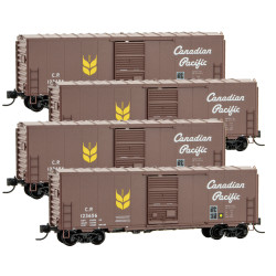 N Canadian Pacific 4-Car Runner Pack (Vault)