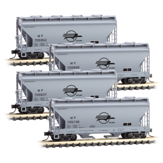 N Missouri Pacific 4-Car Runner Pack (Vault)
