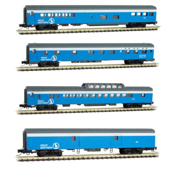 Z Great Northern 4-Passenger Car Set (Vault)